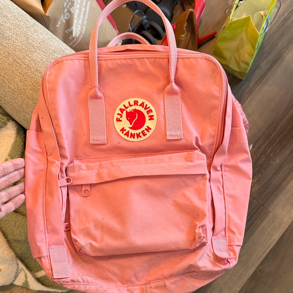 Fjallraven Kanken Pink Backpack